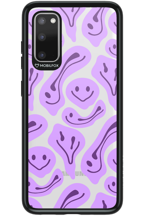 Fluid Smiley Purple - Samsung Galaxy S20