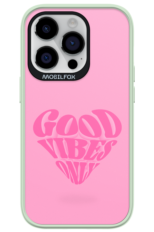 Good Vibes Heart - Apple iPhone 14 Pro