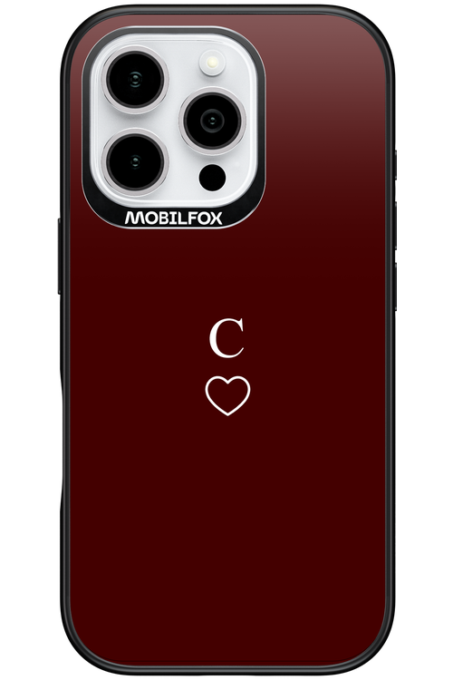 C Burgundia 2.0 - Apple iPhone 16 Pro