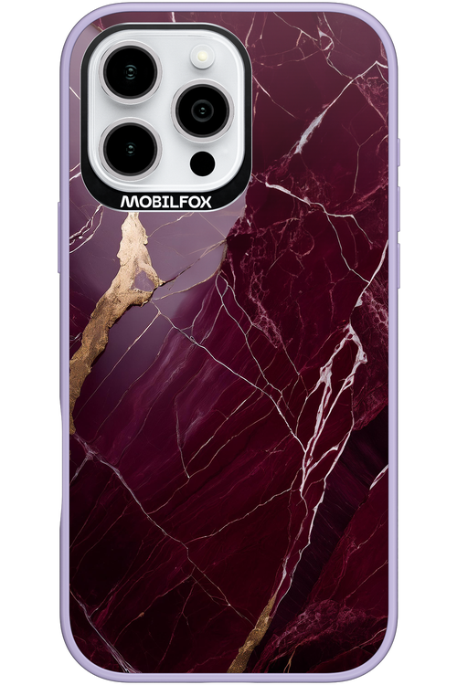 Burgundy Marble - Apple iPhone 16 Pro Max