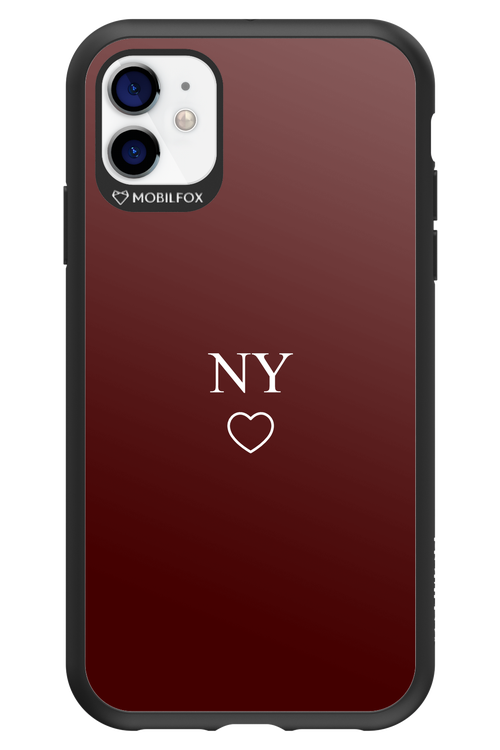 NY Burgundia 2.0 - Apple iPhone 11