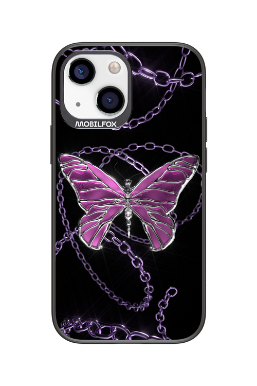 Butterfly Necklace - Apple iPhone 13 Mini