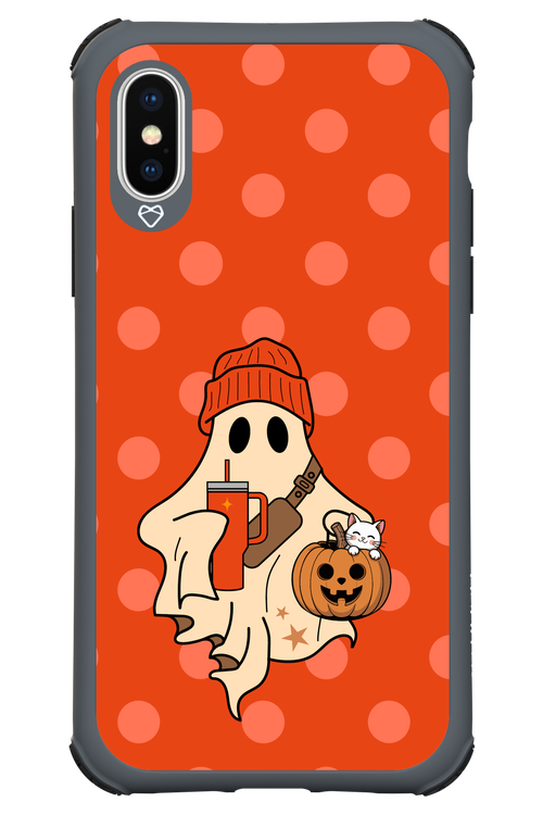 Ghost Girl (Orange) - Apple iPhone XS