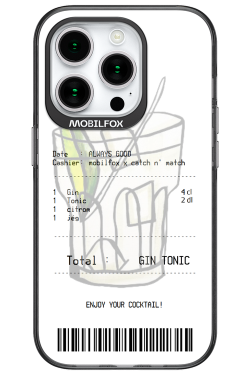 gin tonic - Apple iPhone 15 Pro