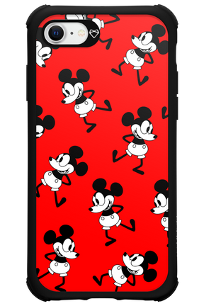 Iconic Mouse (red pattern) - Apple iPhone SE 2020