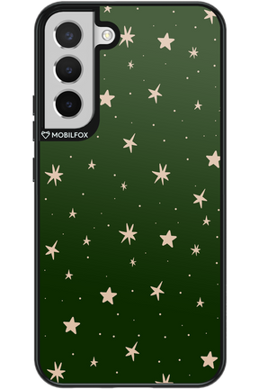 Forest Green Stars - Samsung Galaxy S22+