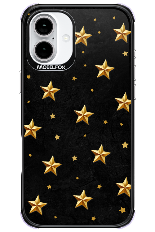 Golden Stars - Apple iPhone 16 Plus