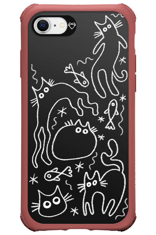 CHALK_CATS 2.0 - Apple iPhone 7