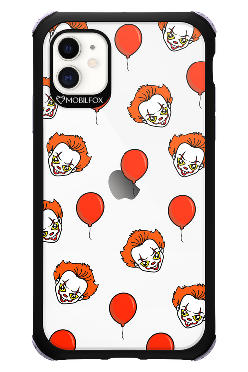 Mystery Clown (Transparent) - Apple iPhone 11