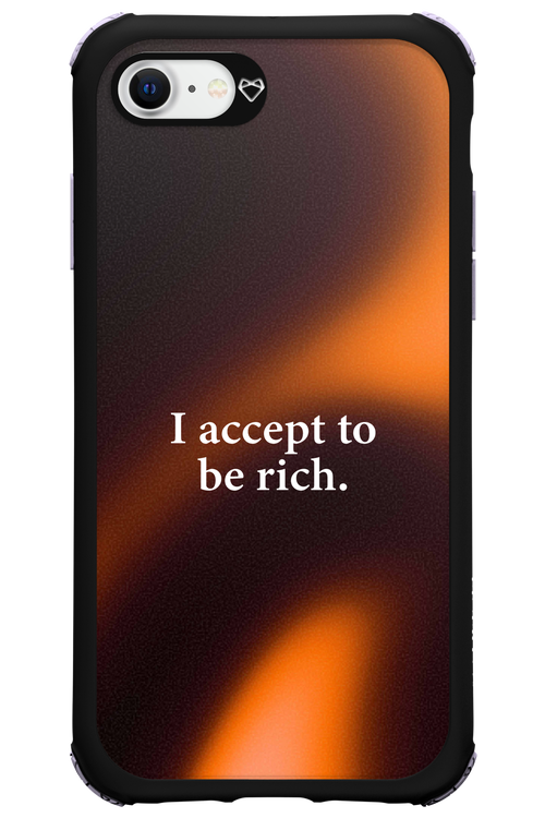 I accept to be rich - Apple iPhone SE 2020