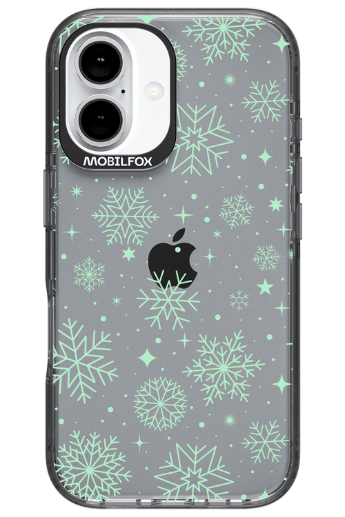 Tiffany's Snowflakes - Apple iPhone 16