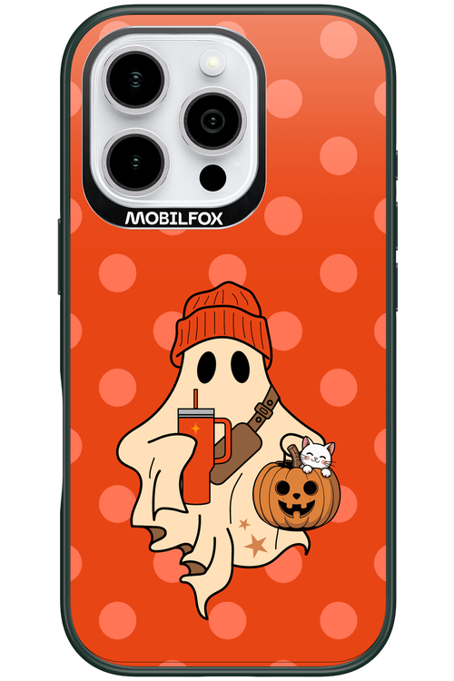 Ghost Girl (Orange) - Apple iPhone 16 Pro