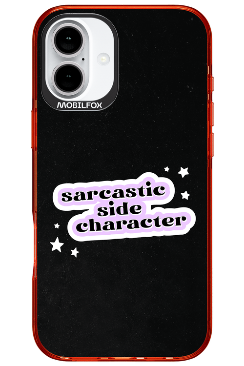 Sarcastic Black - Apple iPhone 16 Plus