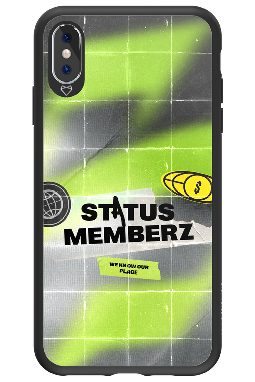 Status Memberz - Apple iPhone XS Max
