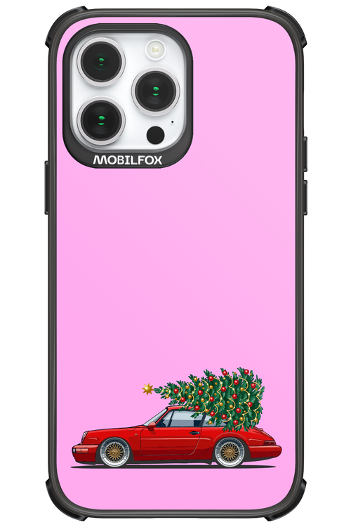 XMAS Car Pink - Apple iPhone 14 Pro Max