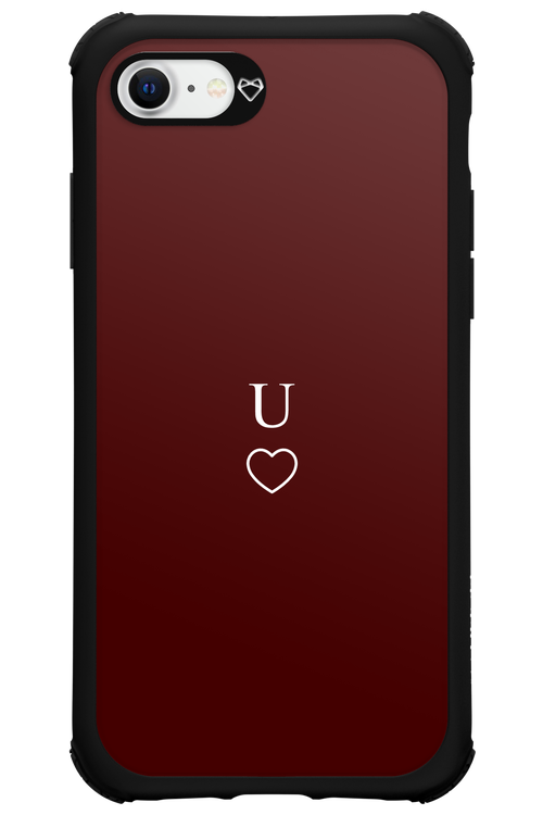 U Burgundia 2.0 - Apple iPhone SE 2020