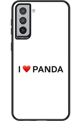 Panda Love White - Samsung Galaxy S21+