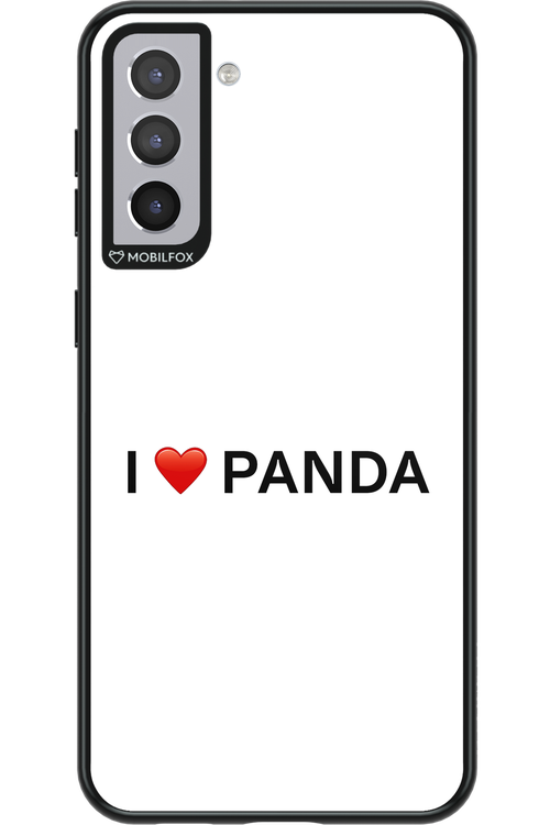 Panda Love White - Samsung Galaxy S21+