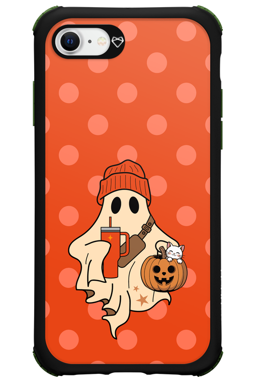 Ghost Girl (Orange) - Apple iPhone SE 2020
