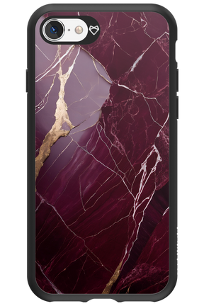Burgundy Marble 2.0 - Apple iPhone 8