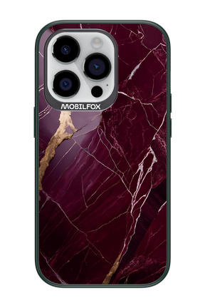 Burgundy Marble 2.0 - Apple iPhone 14 Pro