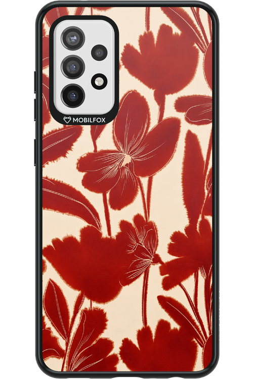 Burgundy Flowers 2.0 - Samsung Galaxy A72