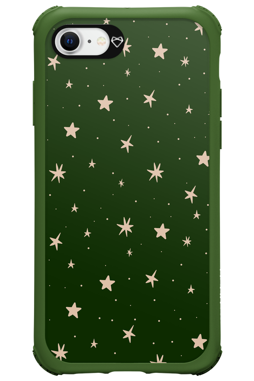 Forest Green Stars - Apple iPhone SE 2022