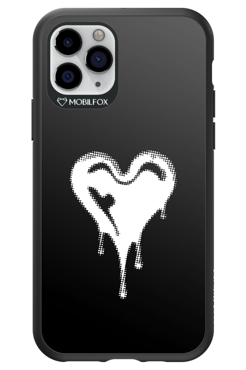 Heart Black - Apple iPhone 11 Pro