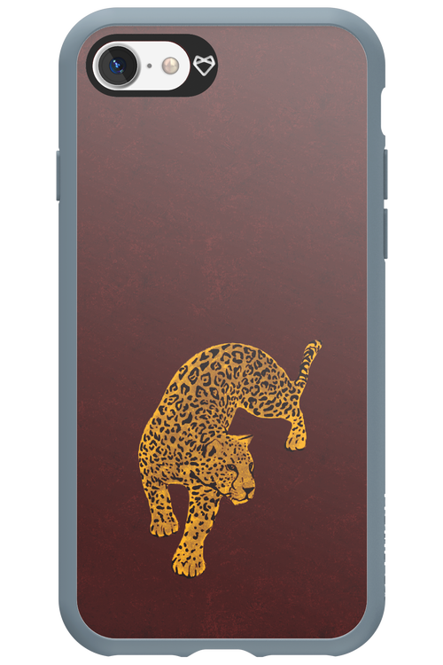 Burgundy Leopard - Apple iPhone 7