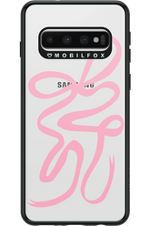 Pink Bow - Samsung Galaxy S10