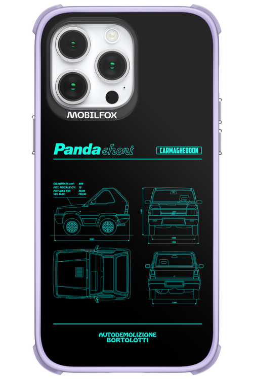 Panda Car Blue - Apple iPhone 14 Pro Max