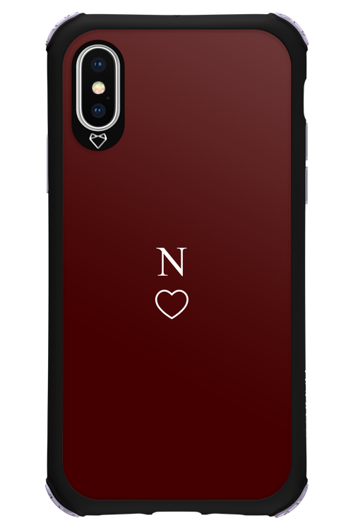 N Burgundia 2.0 - Apple iPhone XS