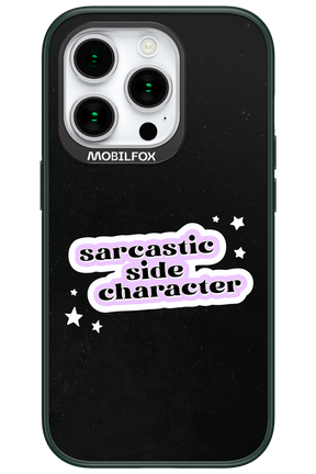 Sarcastic Black - Apple iPhone 15 Pro