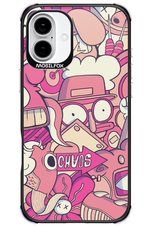 Coral Chaos - Apple iPhone 16 Plus