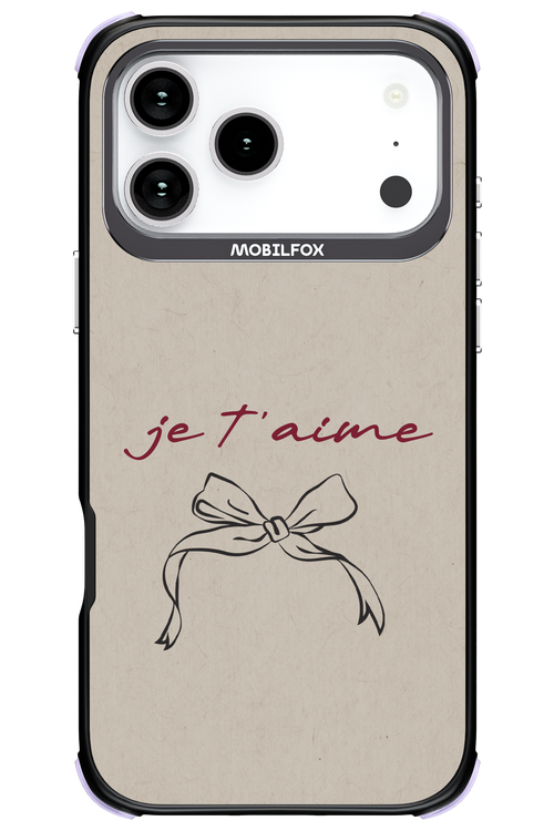 JET'AIME 2.0 - Apple iPhone 17 Pro Max