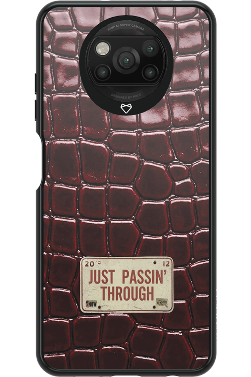 Just passin through 2.0 - Xiaomi Poco X3 NFC