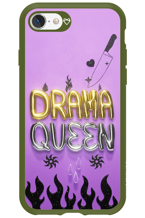 Drama Queen Purple - Apple iPhone SE 2020