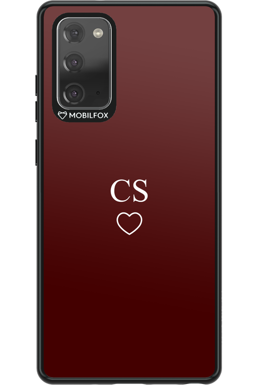 CS Burgundia 2.0 - Samsung Galaxy Note 20