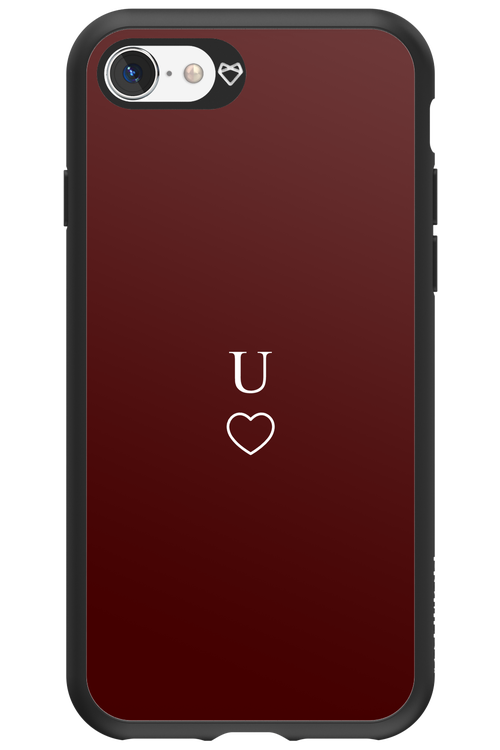 U Burgundia 2.0 - Apple iPhone 8