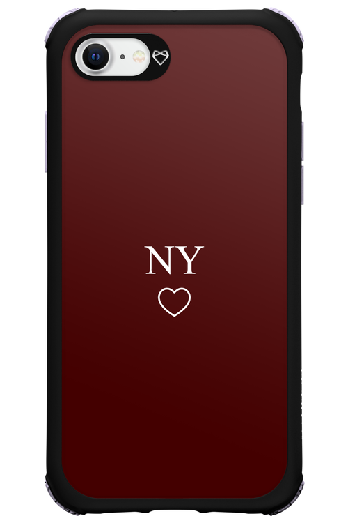 NY Burgundia 2.0 - Apple iPhone 7