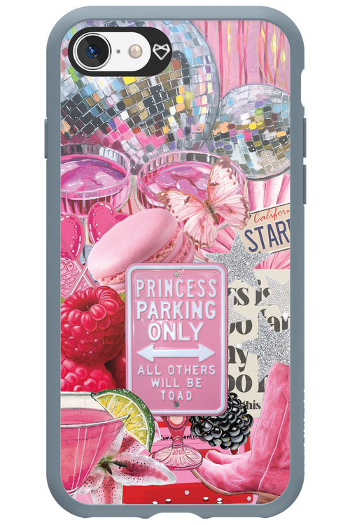 PINK PRINCESS - Apple iPhone 8