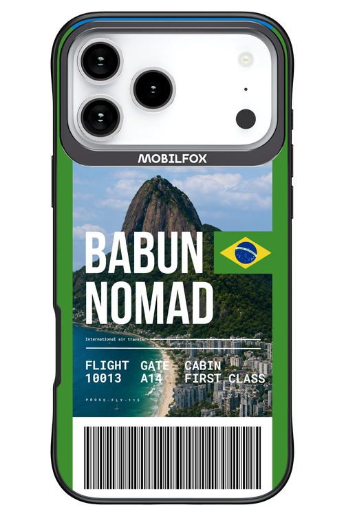 BABUN NOMAD (fly ticket) 2.0 - Apple iPhone 17 Pro Max