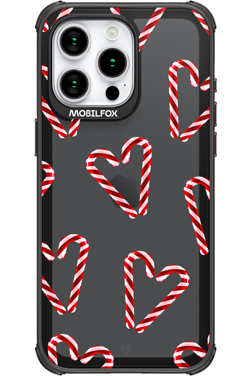 Candy Cane Hearts - Apple iPhone 15 Pro Max