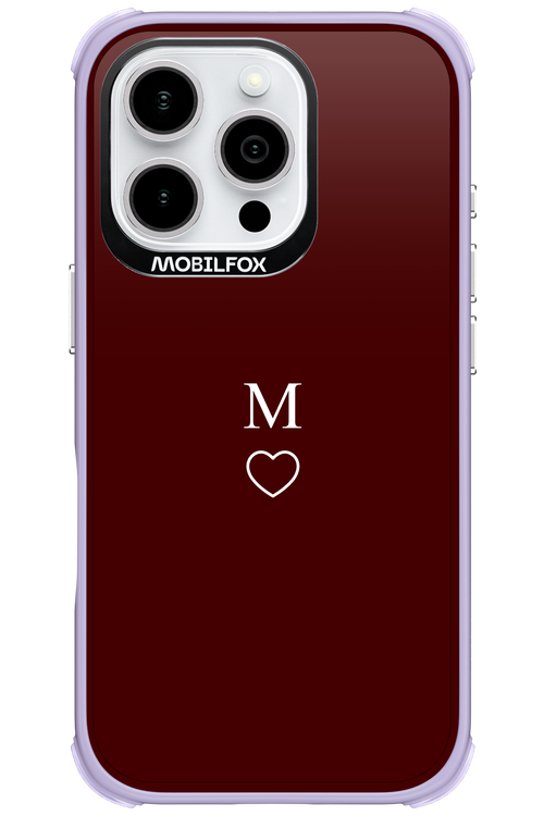 M Burgundia 2.0 - Apple iPhone 16 Pro