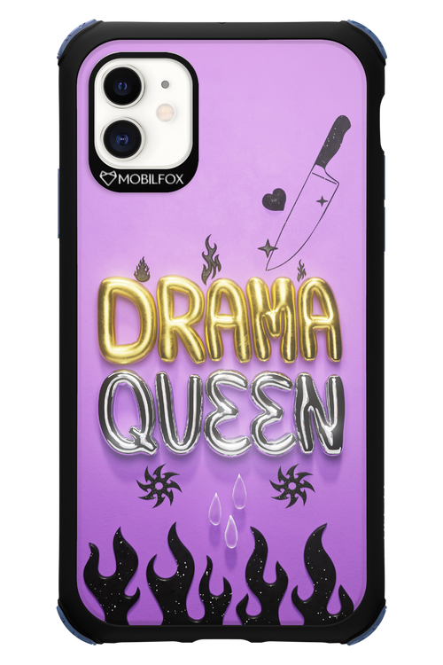 Drama Queen Purple - Apple iPhone 11