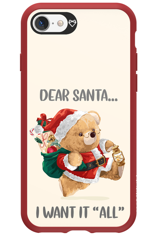 Dear Santa i want it all - Apple iPhone 7
