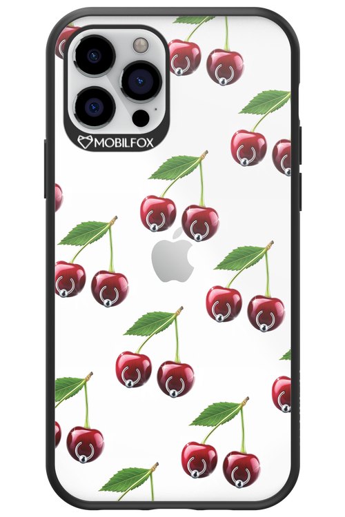 Spicy Cherries Transparent - Apple iPhone 12 Pro