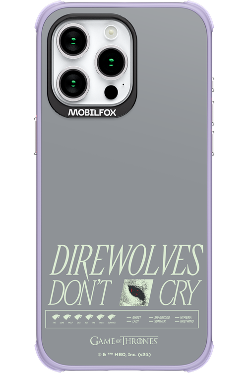 Direwolves Don’t Cry - Apple iPhone 15 Pro Max