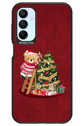 Christmas Bear (Burgundy) - Samsung Galaxy A15