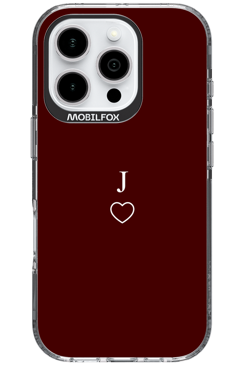 J Burgundia 2.0 - Apple iPhone 16 Pro